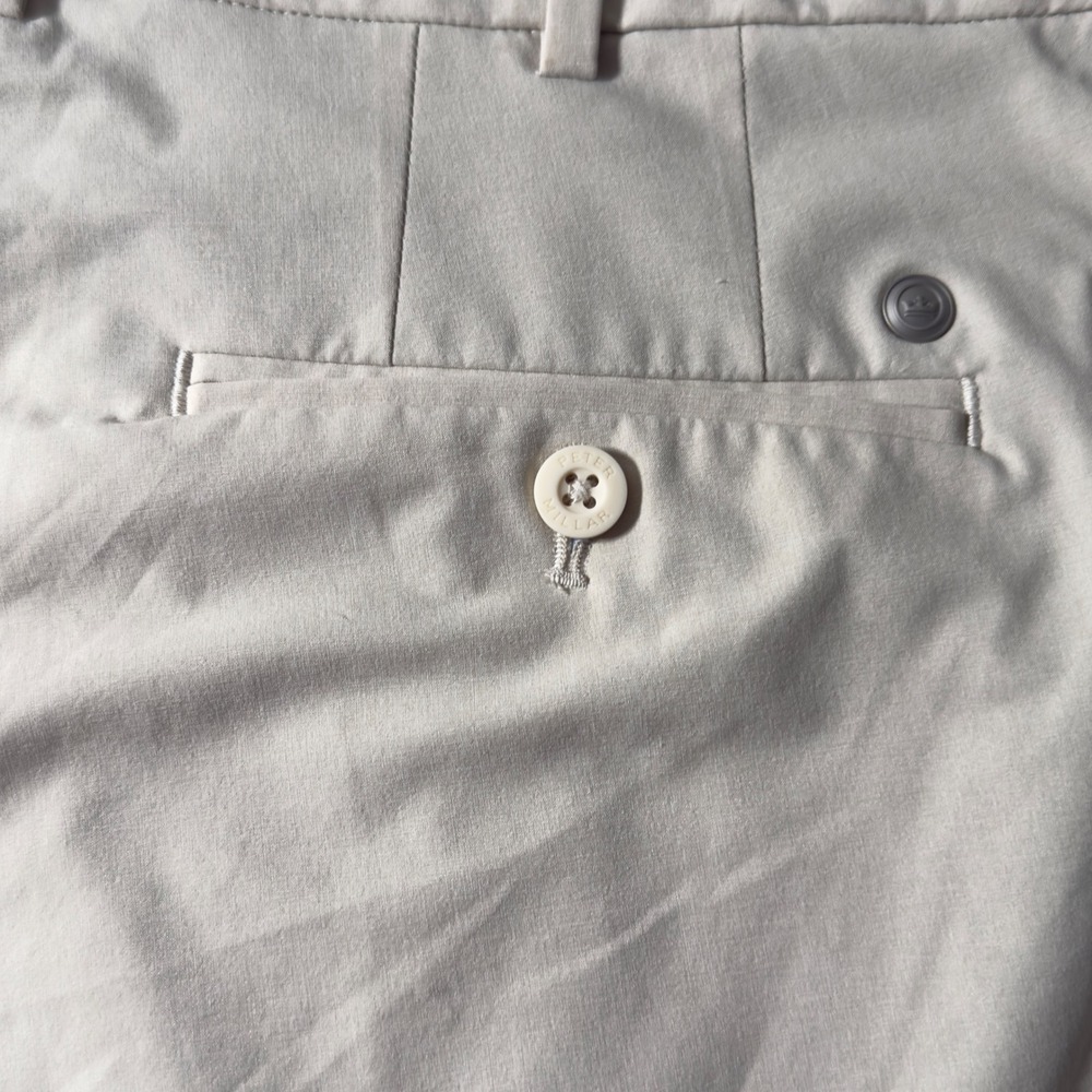 Peter Millar Surge Shorts Mens 38 Cream Good Crown Crafted Tailored Fit Golf - Picture 13 of 14